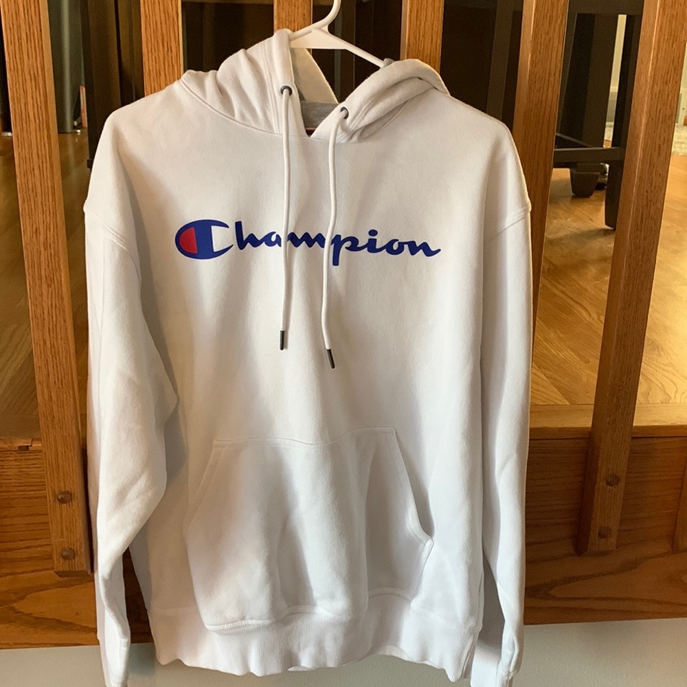 Champion White Hoody